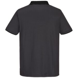 Portwest PW2 Cotton Comfort Polo Shirt Short Sleeve - Navy/Royal