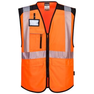 Portwest PW3 Hi-Vis Executive Vest - Yellow/Black