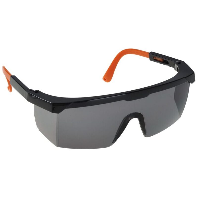 Portwest Classic Safety Spectacles - Smoke/Black/Orange