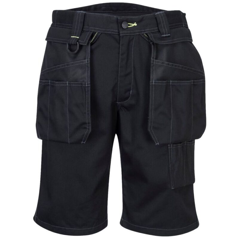 Portwest PW3 Holster Work Shorts - Black