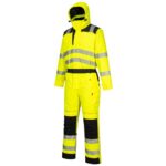 Portwest PW3 Hi-Vis Winter Coverall - Yellow/Black