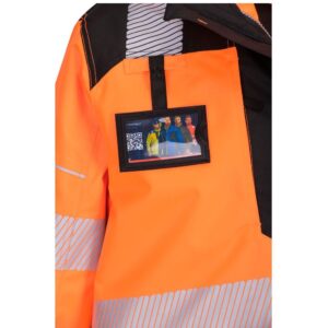 Portwest PW3 Hi-Vis Breathable 5-in-1 Jacket - Orange/Black