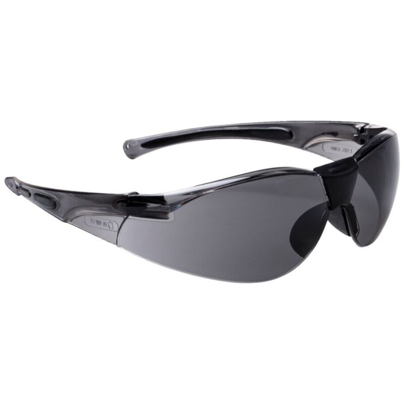 Portwest Extra Wrap Around Spectacles - Smoke