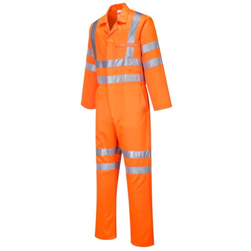 Portwest Hi-Vis Polycotton Service Coverall