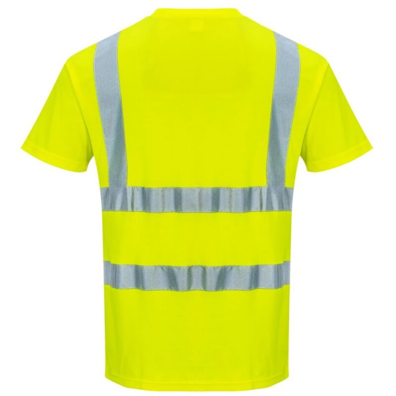 Portwest Hi-Vis Cotton Comfort T-Shirt Short Sleeve
