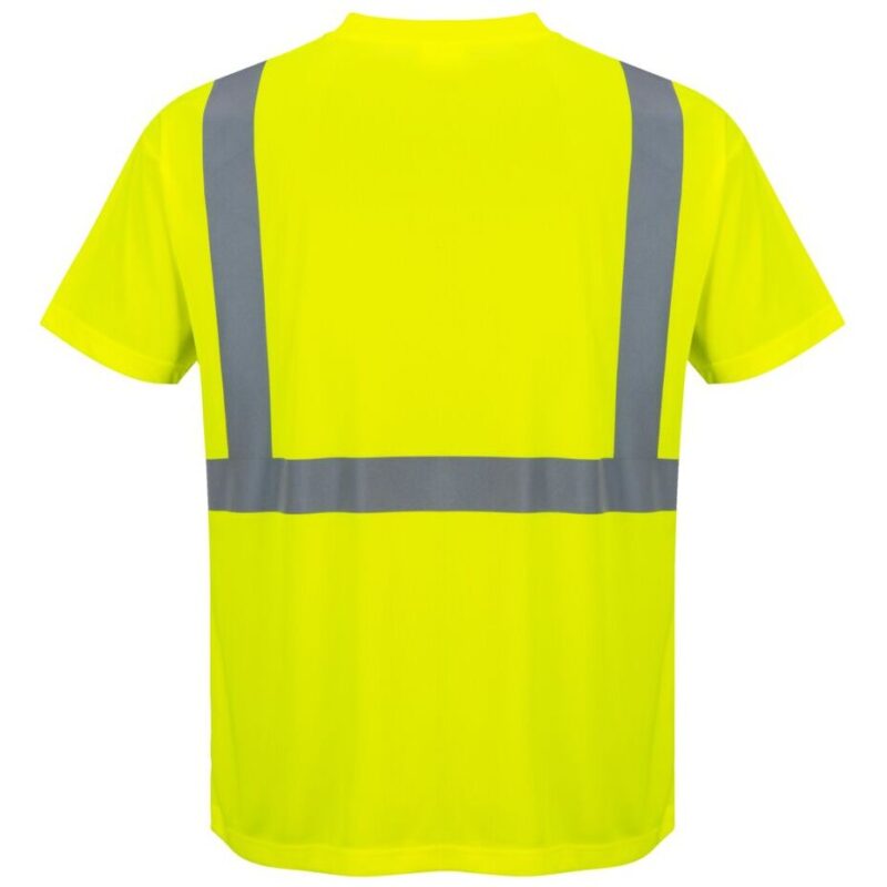 Portwest Hi-Vis Pocket T-Shirt Yellow S190