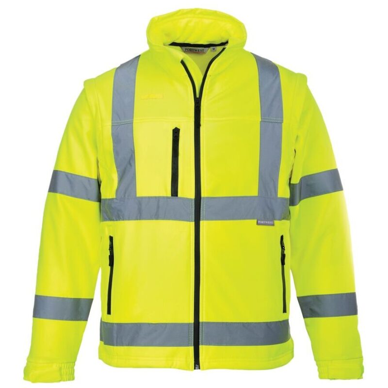 Portwest Hi-Vis 2-in-1 Softshell - Yellow