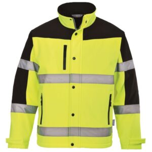 Portwest Hi-Vis Contrast Softshell - XXXL