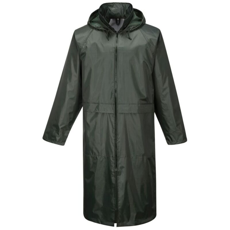 Portwest Classic Rain Coat - Olive Green