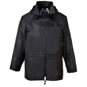 Portwest Classic Rain Jacket - Black