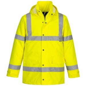 Portwest Hi-Vis Winter Traffic Jacket - Orange