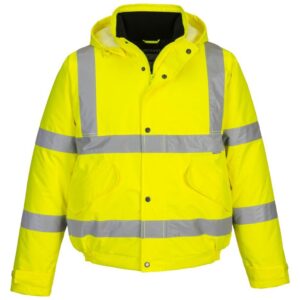 Portwest Hi-Vis Winter Bomber Jacket - Orange