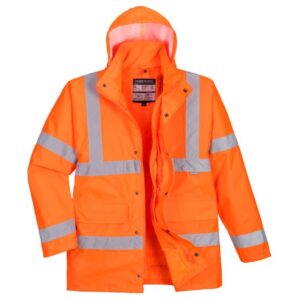 Portwest Hi-Vis 4-in-1 Traffic Jacket - Yellow