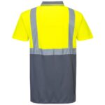 Portwest Hi-Vis Contrast Polo Shirt Short Sleeve