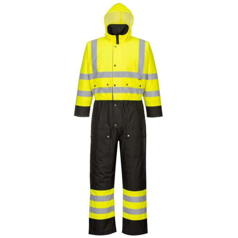 Portwest Hi-Vis Contrast Winter Coverall