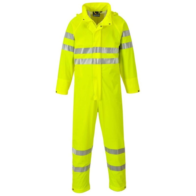 Portwest Sealtex Ultra Hi-Vis Rain Coverall - Yellow