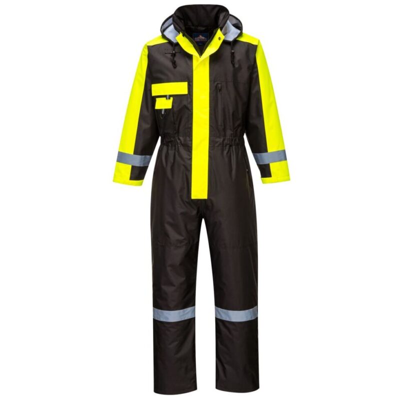 Portwest Winter Coverall - Black