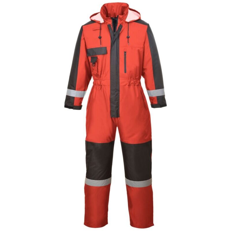 Portwest Winter Coverall - Red