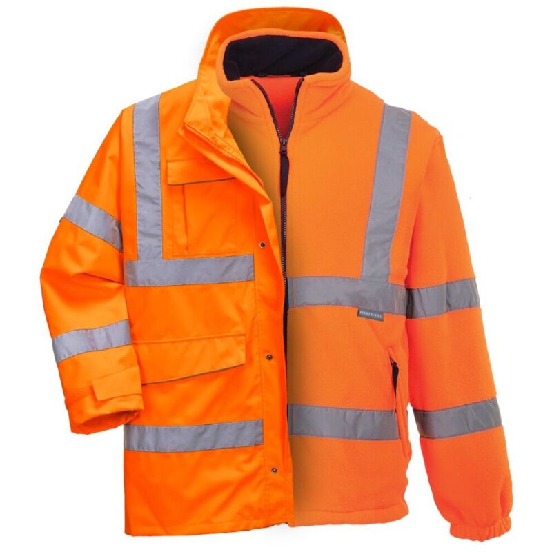 Portwest Hi-Vis Extreme Rain Jacket - Orange