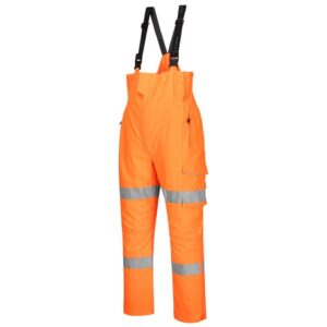 Portwest Hi-Vis Extreme Rain Bib and Brace - XXXL