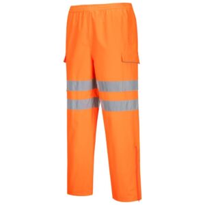 Portwest Hi-Vis Extreme Rain Trousers - Orange