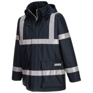 Portwest Bizflame Rain Anti-Static FR Jacket - Red