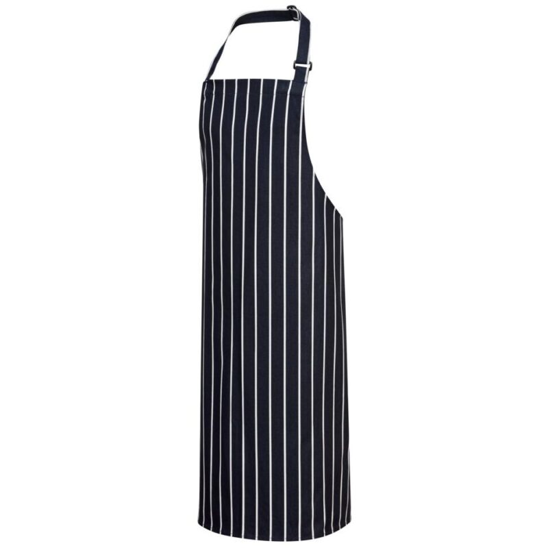 Portwest Butchers Apron - Navy/White