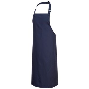 Portwest Polycotton Bib Apron - Navy