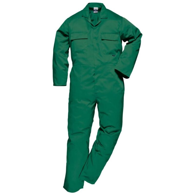 Portwest Euro Work Coverall - Bottle Green