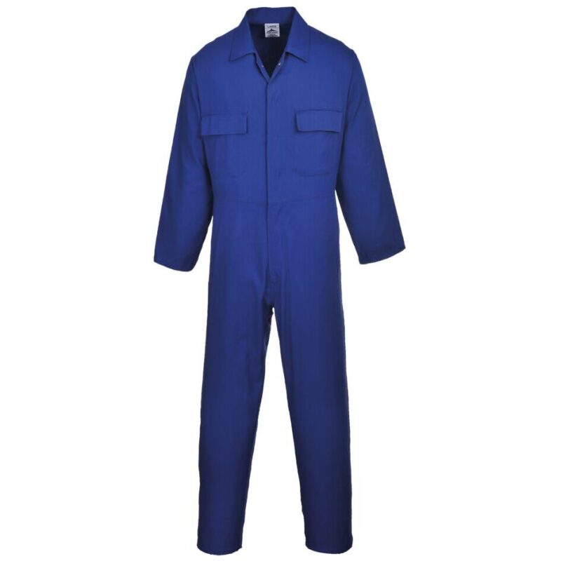 Portwest Euro Work Coverall - Royal Blue
