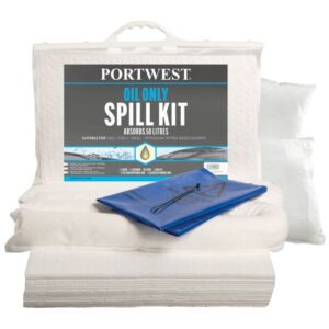 Portwest 50 Litre Oil Only Kit White SM61