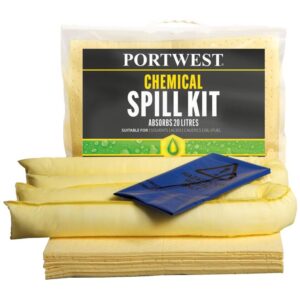 Portwest 20 Litre Chemical Kit Yellow SM90