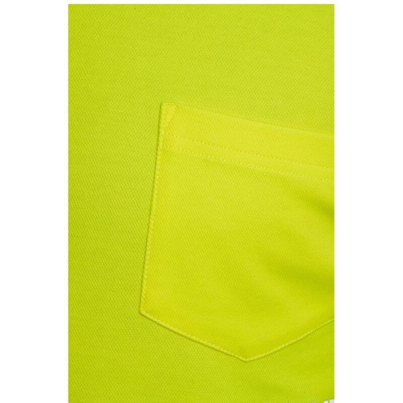 Portwest PW3 Hi-Vis Cotton Comfort Polo Shirt Long Sleeve - Orange/Black