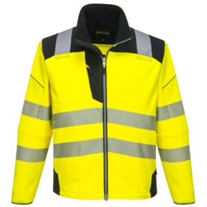 Portwest PW3 Hi-Vis Softshell - Orange/Navy