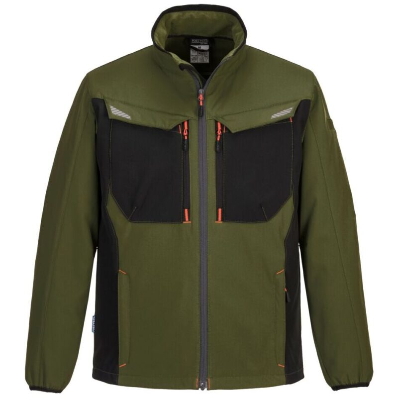Portwest WX3 Softshell Jacket - Olive Green
