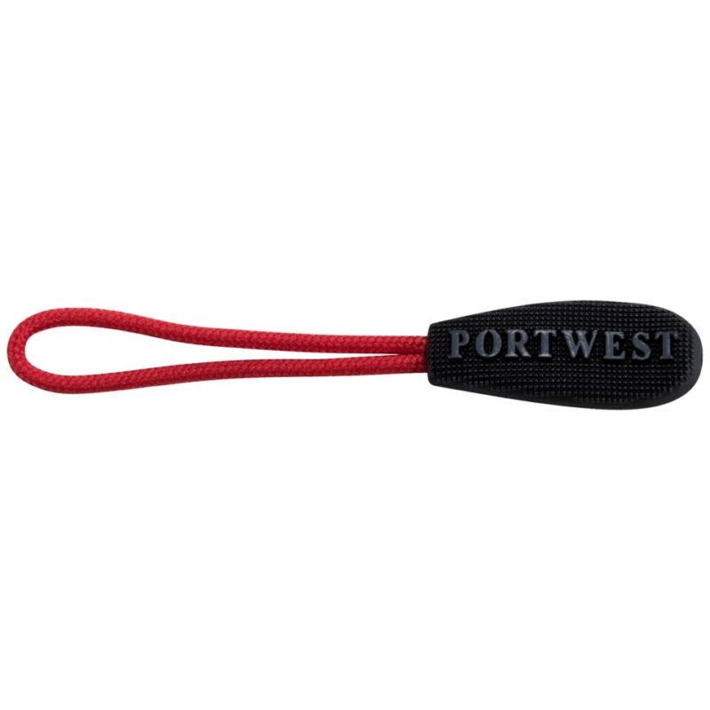 Portwest Replaceable Zip Pullers - Red