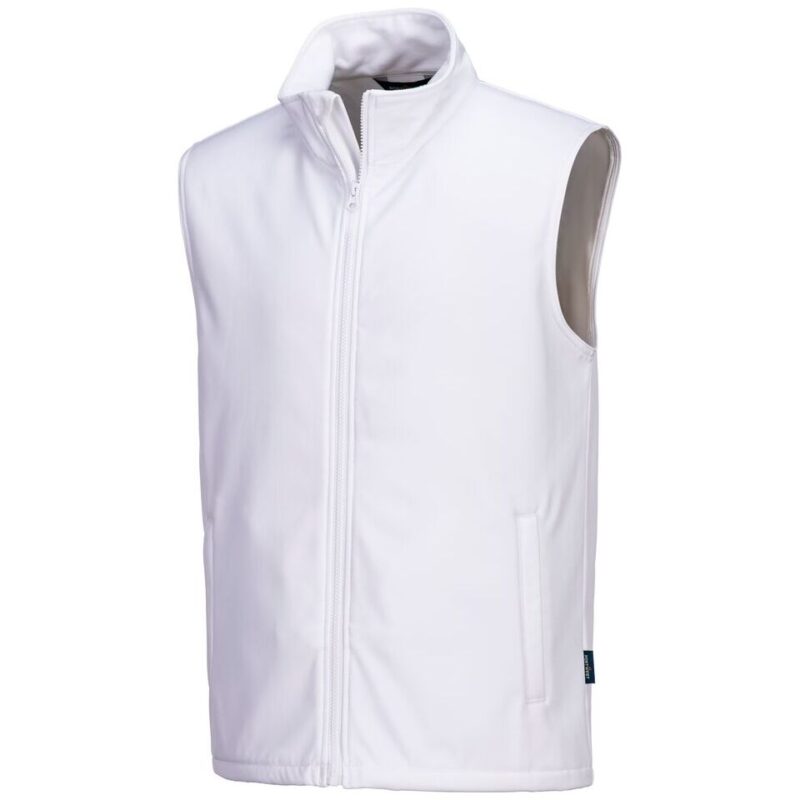 Portwest Print and Promo Softshell Gilet - White