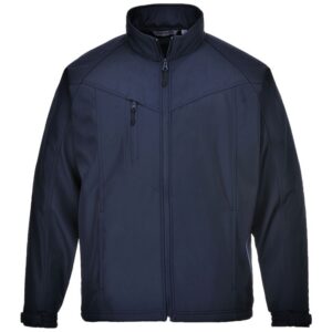 Portwest Oregon Men's Softshell Jacket - Black