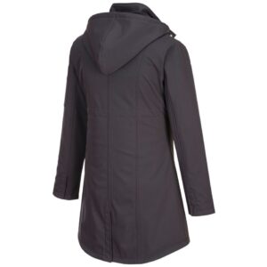 Portwest Carla Women's Softshell Jacket - Charcoal Grey