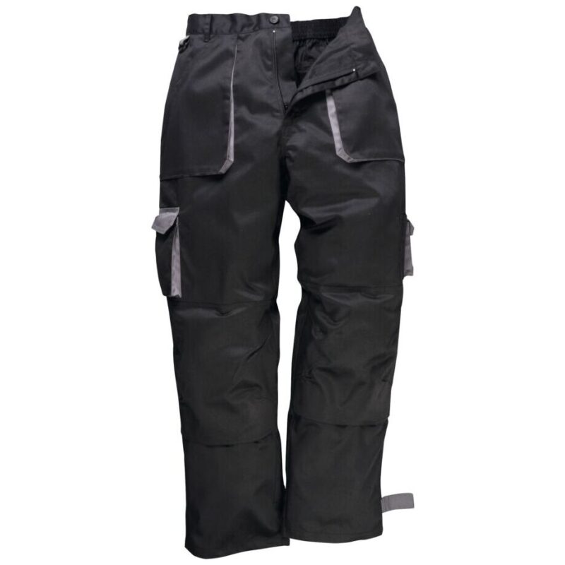 Portwest Portwest Texo Contrast Trousers - Black Tall