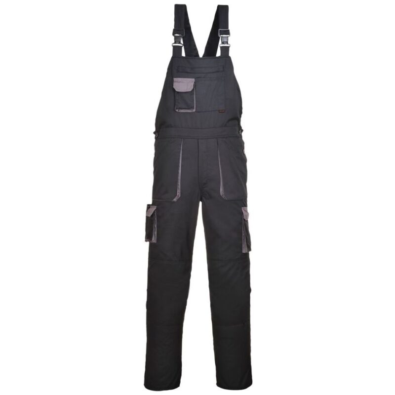 Portwest Portwest Texo Contrast Bib and Brace - Black