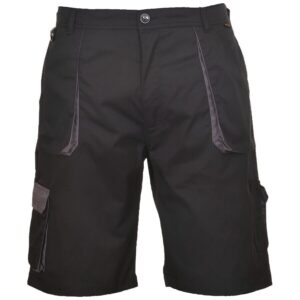 Portwest Portwest Texo Contrast Shorts - Black