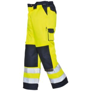 Portwest Lyon Hi-Vis Contrast Work Trousers