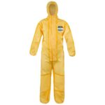 Lakeland ChemMAX 1 Yellow Coverall with Hood