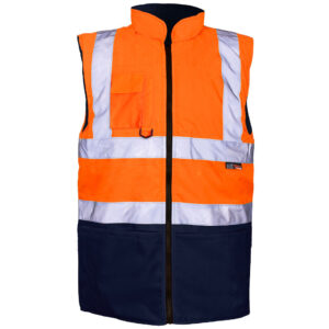 Supertouch Orange/Navy 2 Tone Bodywarmer