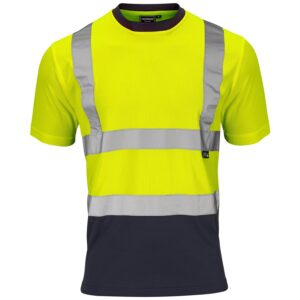 Supertouch Hi-Vis 2 Tone Yellow T-Shirt