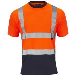 Supertouch Hi-Vis 2 Tone Orange T-Shirt