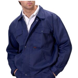 super click drivers jacket in navy