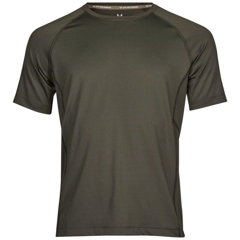 Tee Jays Men's CoolDry Tee - Deep Green