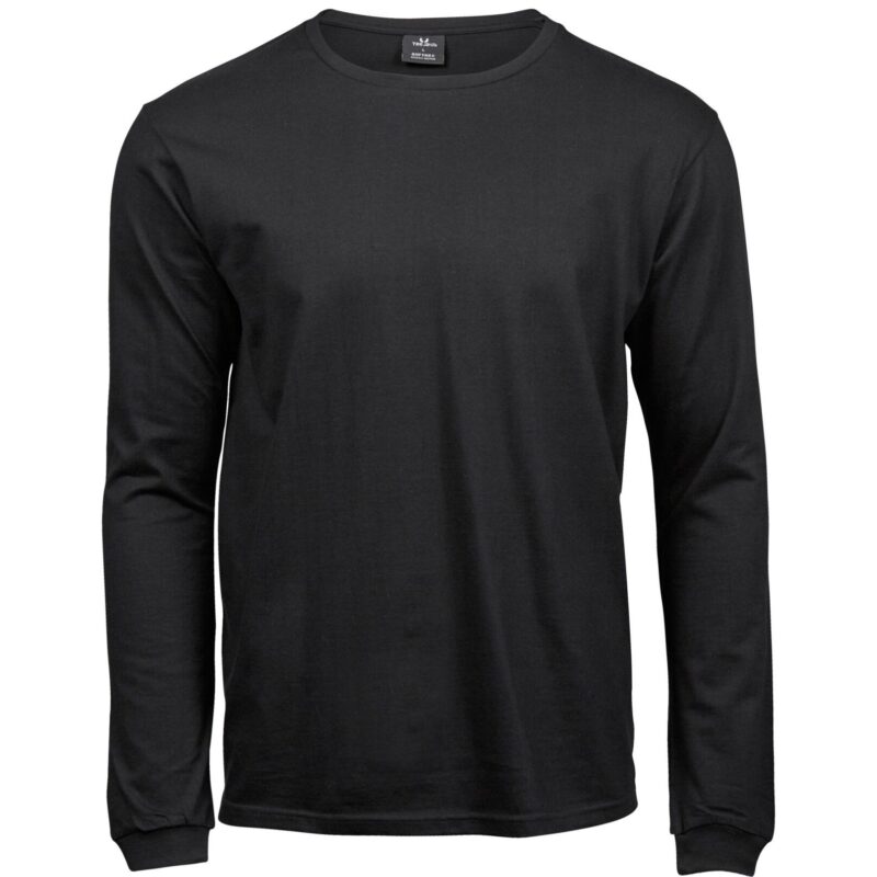 Tee Jays Men's Long Sleeve Fashion Sof-Tee - Black